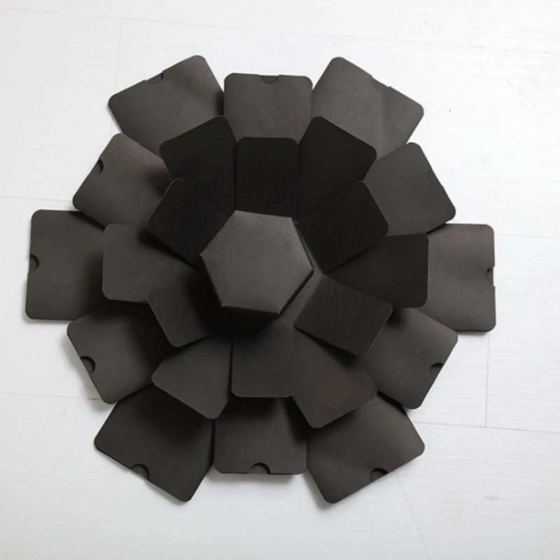 1 шт. Diy взрывобезопасная Подарочная коробка мистер Шестигранная конфет