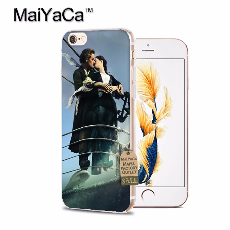 MaiYaCa Титаник прозрачный мягкий ТПУ чехол для телефона iPhone 8 7 6 6S Plus X 10 5 5s 11pro 12Pro max