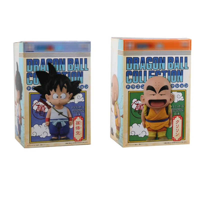 Аниме Dragon Ball Z Son Goku Krillin Master Roshi Children Ver. Экшн фигурка Gohan Father Super Saiyan модель DBZ 2 Стиль