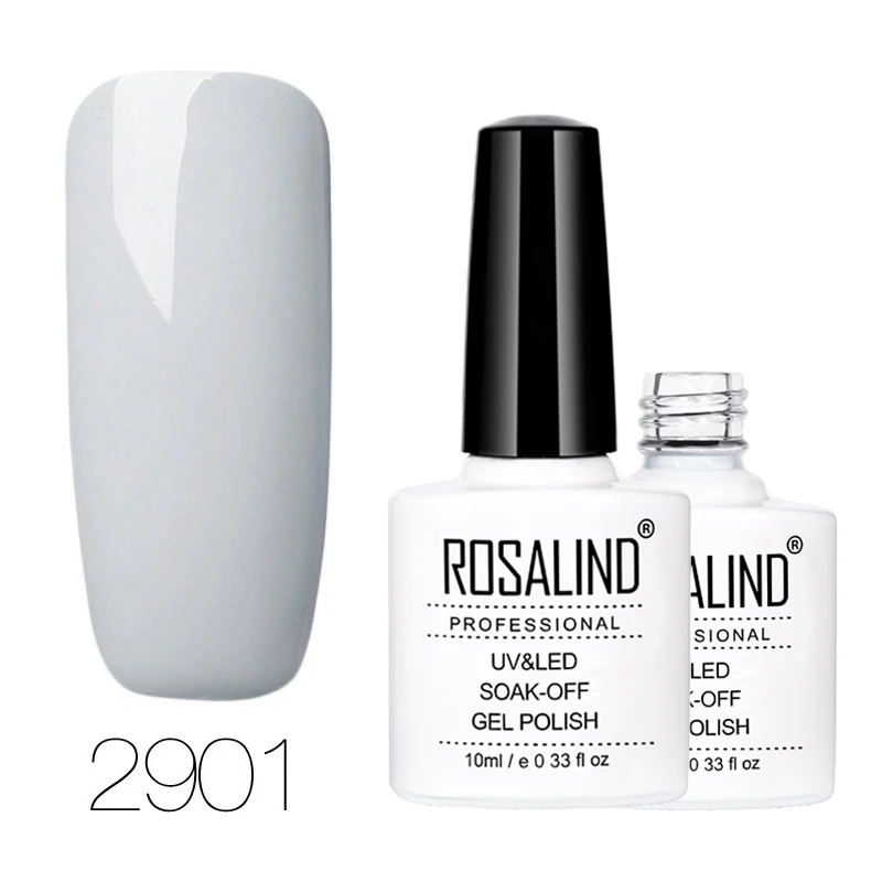 RD2901 Rosalind гель 1S 10 мл УФ светодиодный Гель-лак для ногтей красный серый цвет УФ светодиодный лак для ногтей долговечный Гель-лак - Цвет: RD2901