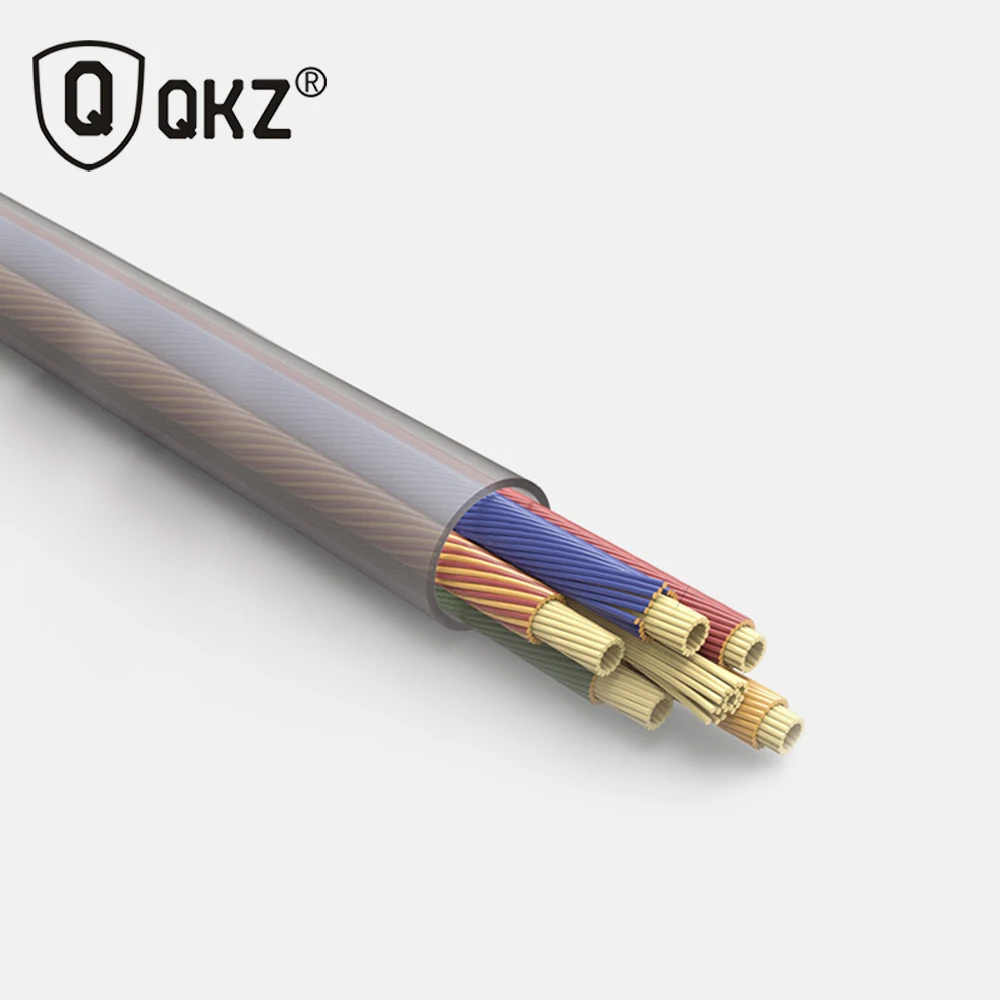 Наушники QKZ DM1 наушники-вкладыши гарнитура С микрофоном 3 цвета fone de ouvido игровая