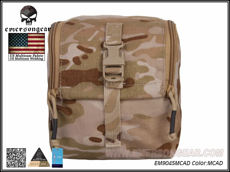 MCAD EmersonGear CP стиль Чехол Мультикам черный тактический MOLLE поясная сумка Военная GP универсальный чехол Охотничьи аксессуары - Цвет: MCAD