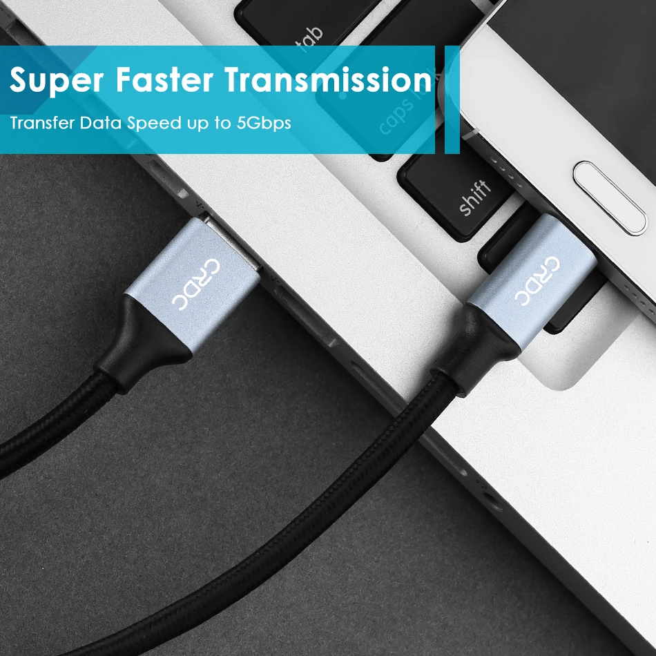 CRDC USB C Cable Type Braided Type-C Fast Charging Data Mobile Phone for Samsung Galaxy S9 note 8 Xiaomi mi 7 USB-C | Мобильные