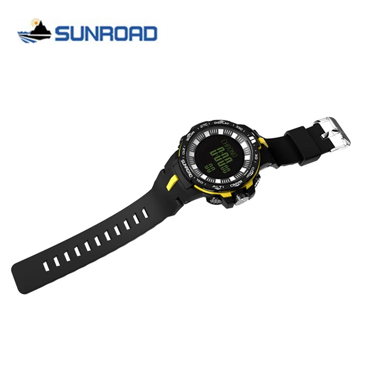Часы наручные SUNROAD Мужские Цифровые брендовые Роскошные спортивные с