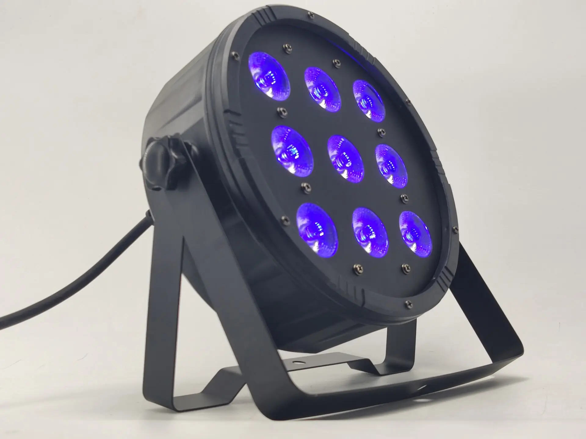 8 шт./9X12W RGBW LED PAR свет + кейс для полета DMX512 управление диско профессиональная сцена