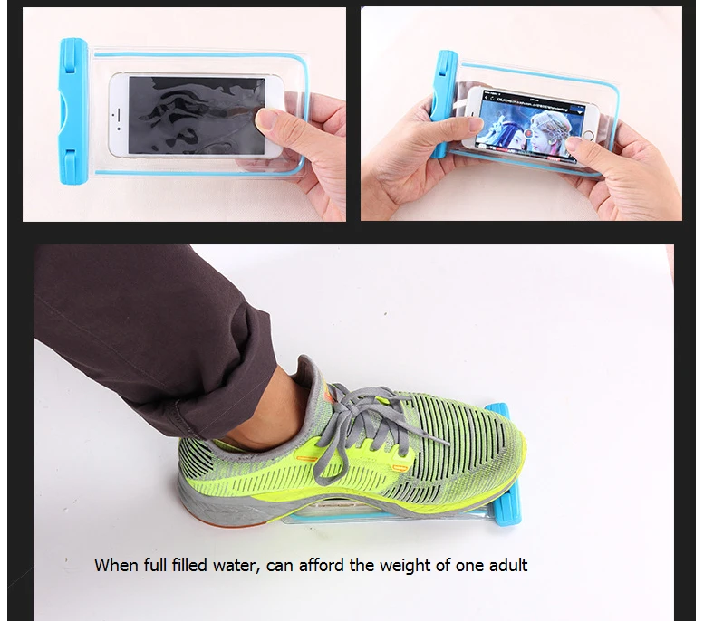 Универсальная водонепроницаемая сумка для телефона прозрачный сенсорный чехол