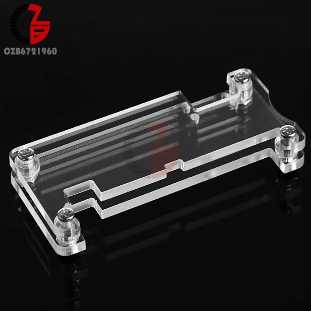 Прозрачный акриловый защитный чехол для Raspberry Pi Zero Camera синий черный | Инструменты