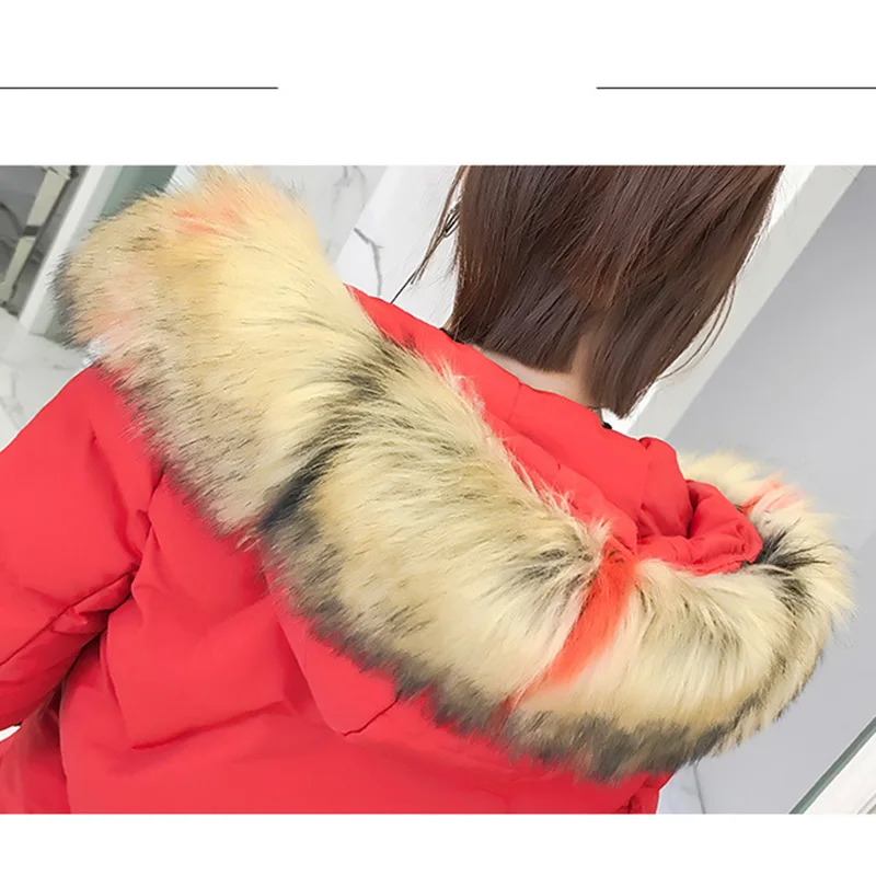 Новинка 2018 пальто большого размера толстая зимняя куртка Женское с капюшоном и