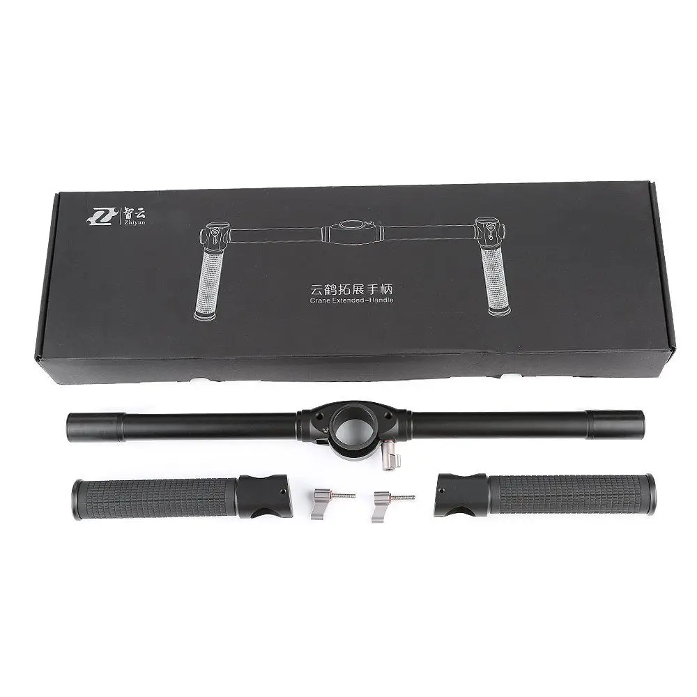 Zhiyun двойной ручной расширенный держатель аксессуары с 1/4 винтовыми отверстиями