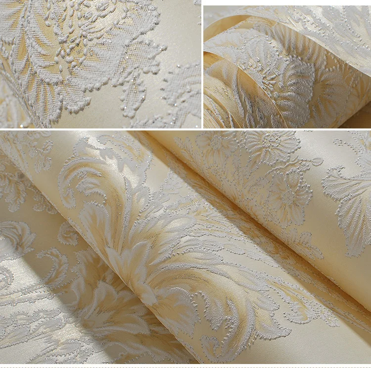 Роскошные европейские обои американский Винтаж обои 3d для гостиной спальни ТВ фон обои с большими цветами рулон росписи