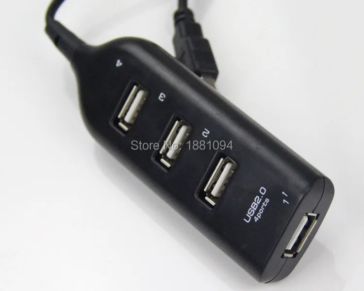 SZAICHGSI мини USB концентратор высокой скорости 4 порта 2 0 с кабелем 480 Мбит/с