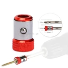 Насадки для отвертки, магнитное кольцо 14 дюйма, 6,35 мм, металлический Прочный Магнитный винт