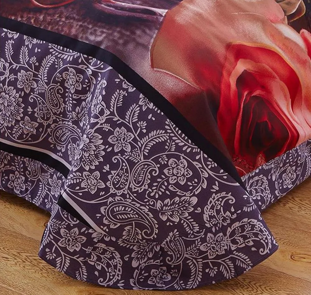 Постельные принадлежности Сельский Цветок стереоскопический 3 d лист 4