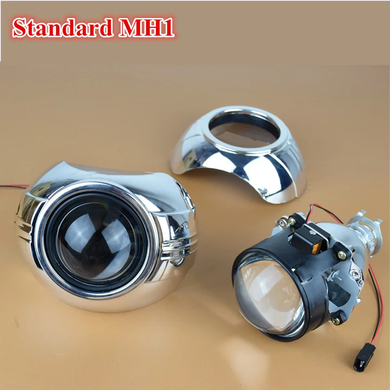 Standard MH1 Линзы для фар Sinolyn H4 H7, биксеноновый комплект для проектора Smax 2,5 WST, линзы для автомобилей, аксессуары для модернизации, H1 HID, ксеноновая лампа - Цвет: Standard MH1