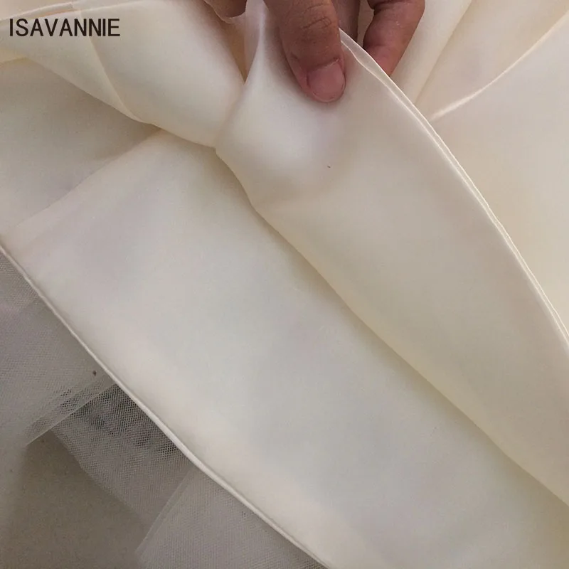 ISAVANNIE осень лиловый тени для век двойная подкладка 6-слойное бальное платье из