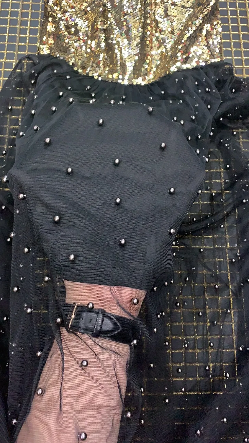 Мода Знаменитости сетки паб Вечеринка платье Империя О образным вырезом спинки