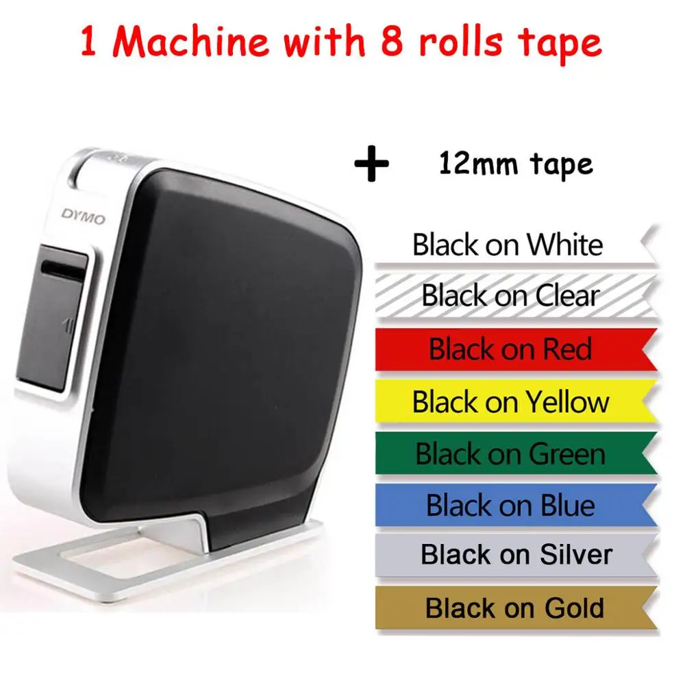 Dymo PnP принтер этикеток Кабель Машина LabelManager для Dymo D1 Label компьютер Plug and Play Label лента CIDY 45013 45018 40913 - Цвет: Set B2