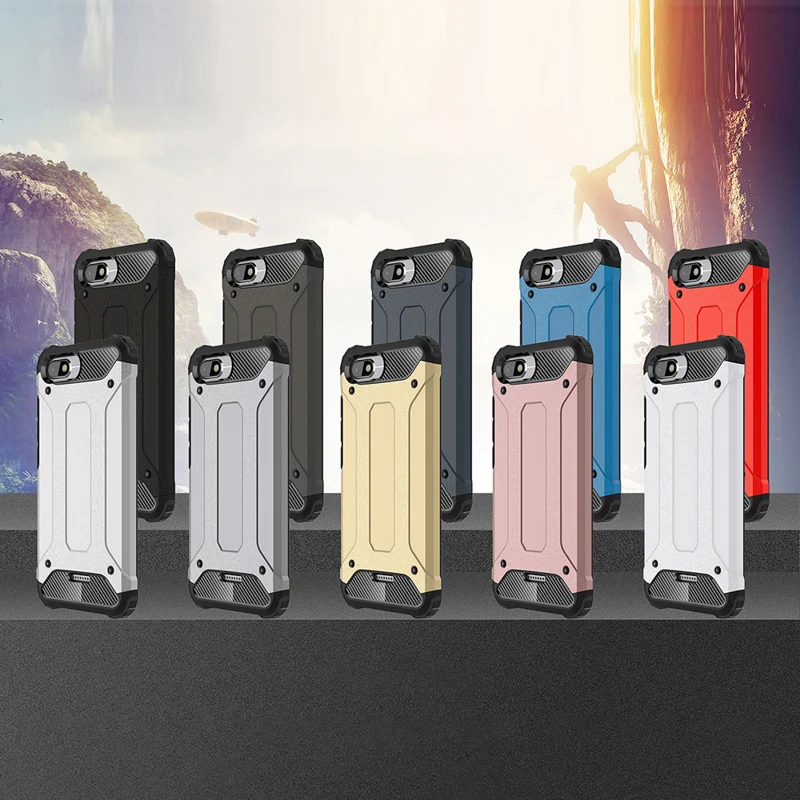 

For Xiaomi Redmi Note 7 8 Pro 7A 8A Case Hybrid Armor Robot Dual Layer Cover Case on Xiomi Mi Note 10 Pro A3 Lite 9T 9 SE Bumper