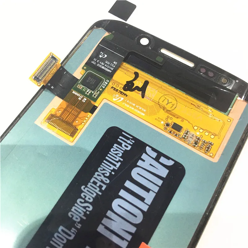 100% Новый Super AMOLED LCD S6 Edge G925F G925A протестированный рабочий сенсорный экран в сборе