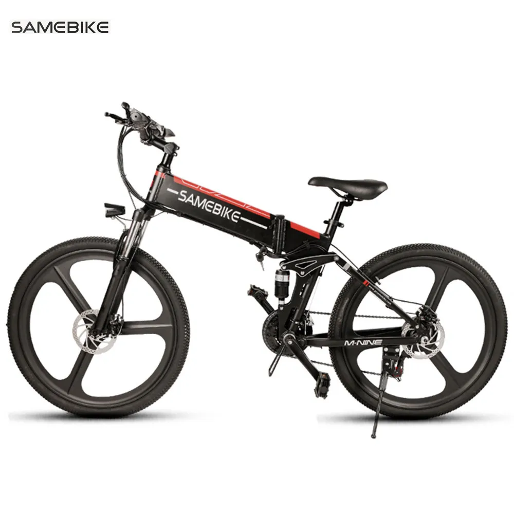 Samebike 26 &quotалюминиевый складной электрический велосипед MTB 48 В 10AH 350 Вт 25 км/ч
