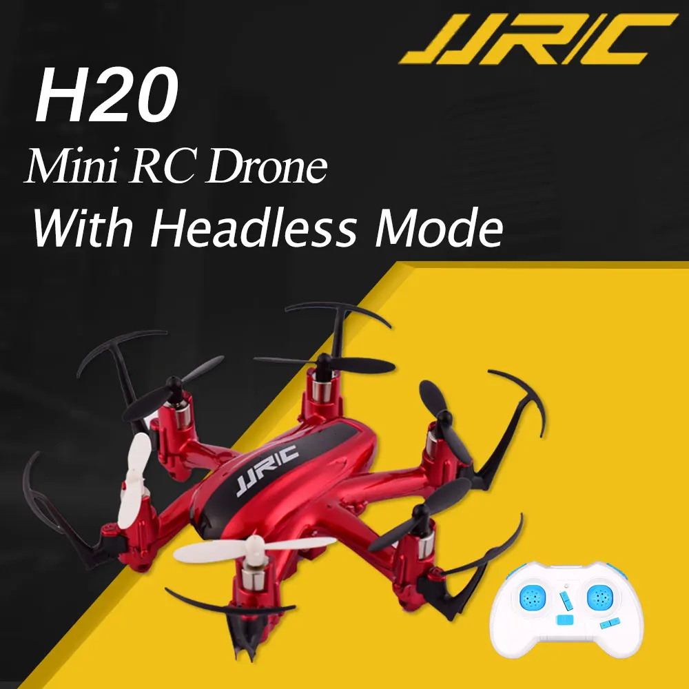 JJRC H20 2 4G 4CH 6 оси мини красный дрона с дистанционным управлением Безголовый режим
