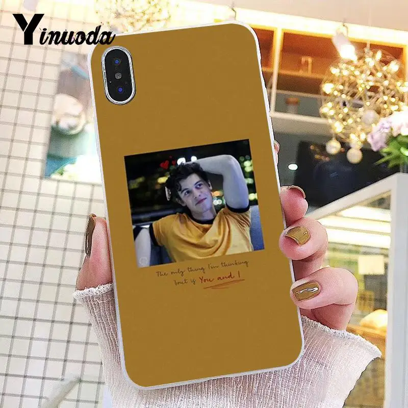 Yinuoda Shawn Mendes Новинка чехол для телефона Fundas чехол для iPhone 8 7 6 6S Plus X XS MAX 5 5S SE XR 10 чехол s Fundas Capa