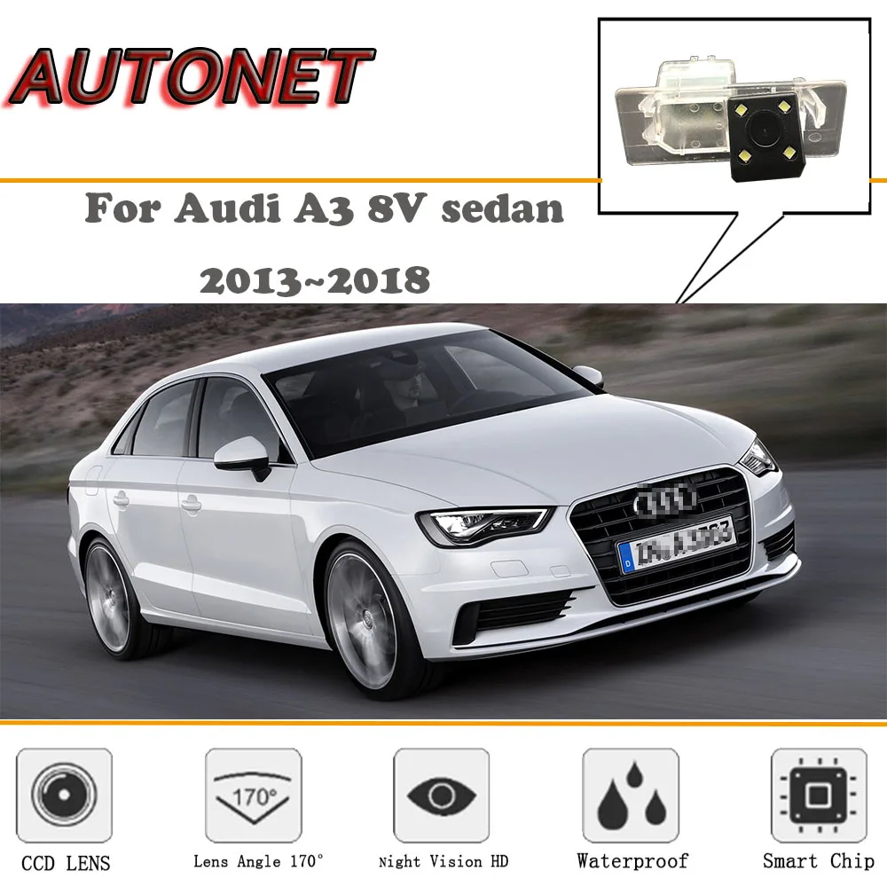 Камера заднего вида для Audi A3 8V sedan 2013 ~ 2018/CCD/ночное видение/камера вида/камера