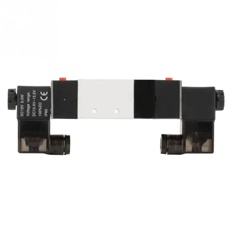 DC 12V BSP 14 нормально 3 позиционный 5 Пневматический электромагнитный клапан 0 15 МПа