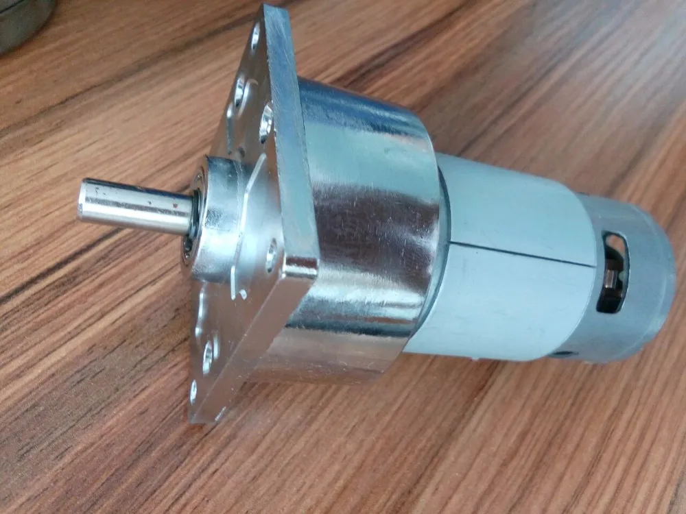 60GA775F DC мотор-редуктор 12V24V 25 Вт Миниатюрный Высокий крутящий момент медленная скорость заднего хода маленький мотор