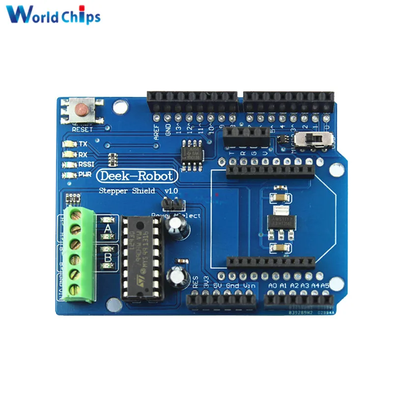 Плата управления шаговым двигателем L293 L293D Proto плата расширения для Arduino IDE UNO R3 XBee