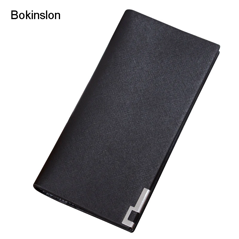 Bokinslon кошелек Для мужчин из искусственной кожи тонкие линии S дизайнер