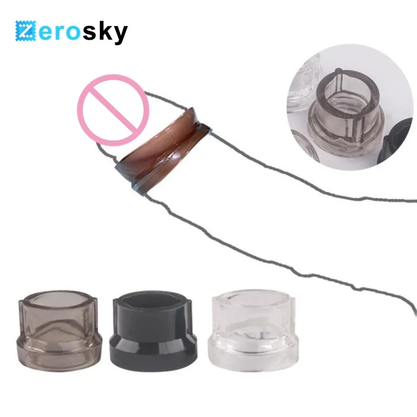 1 шт. Насадка презерватив целомудрие устройство задержки эякуляции секс игрушки