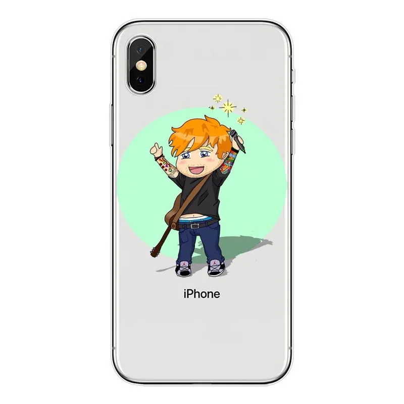 Жесткий чехол Ed Sheeran для iPhone8Plus 8 7 Plus 6 6S XS XR XSMAX 5S SE Edward Christopher | Мобильные телефоны и