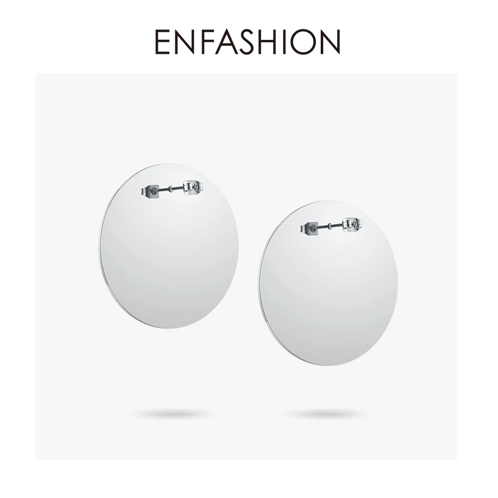 Женские серьги гвоздики из нержавеющей стали с ручной росписью|Серьги-гвоздики| |