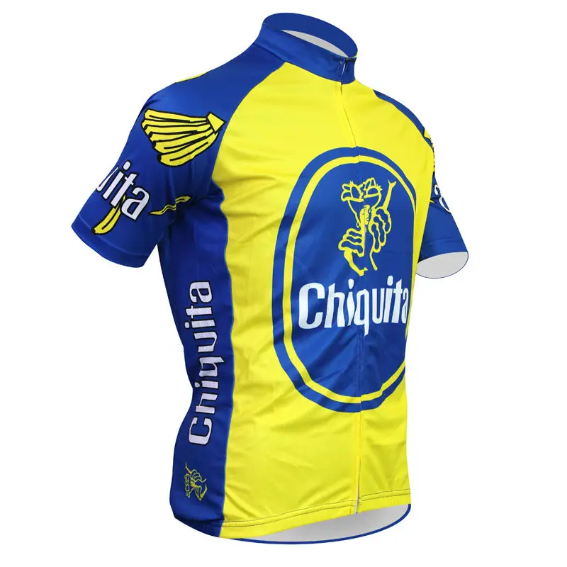 Чужой Спортивная chiquita узор Для мужчин летние шорты рукавом езда Одежда Желтый на