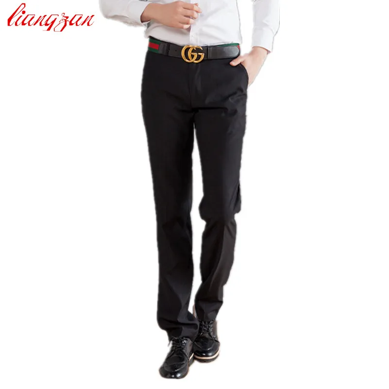 Мужской костюм брюки плюс размера формальный деловой приталенный Блейзер