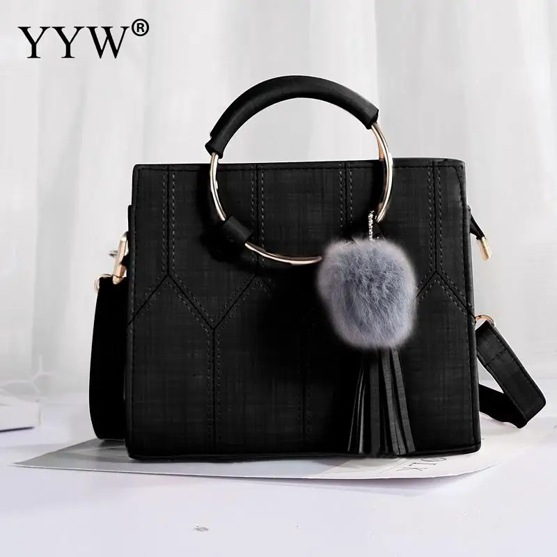 Сумка с кисточками женская 2019 модная сумка через плечо от известного бренда