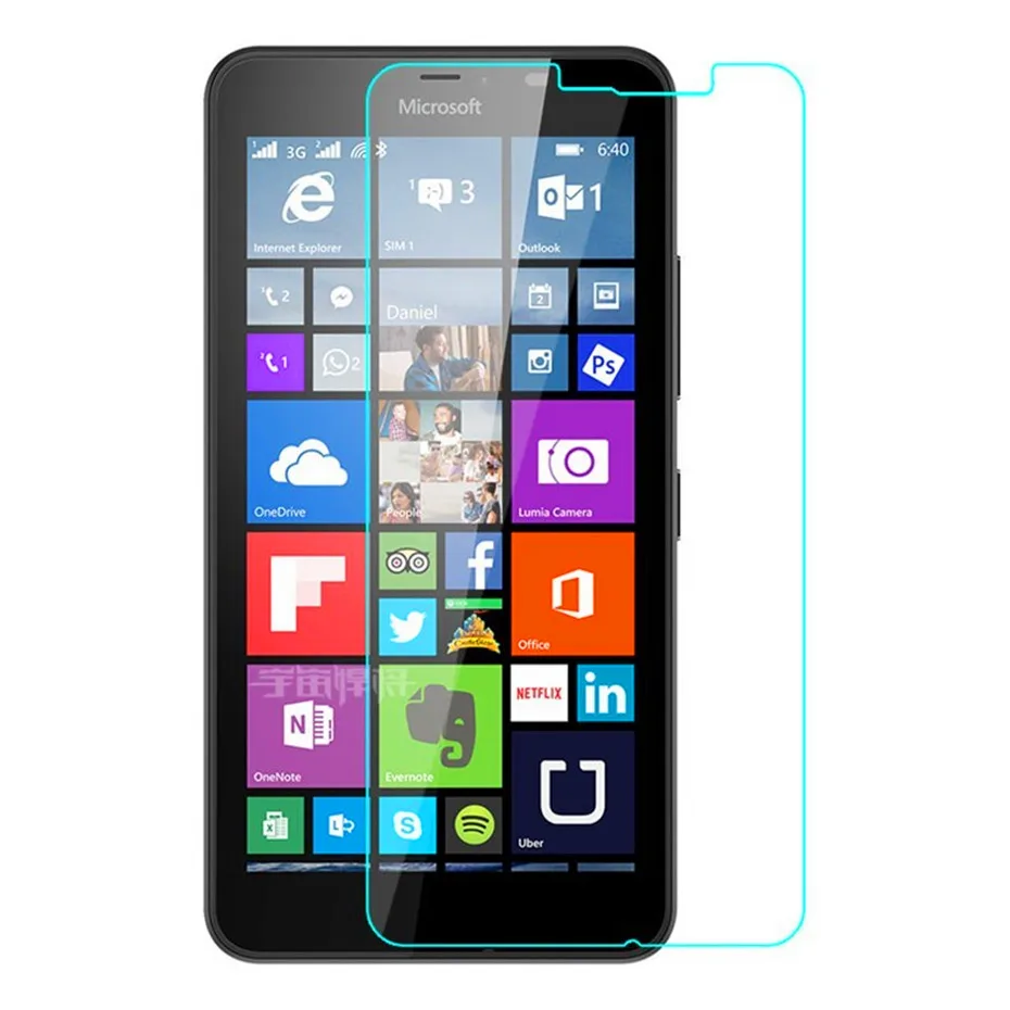 Закаленное Стекло для Nokia Microsoft Lumia 640XL N640XL 9 H 0.26 мм ультратонких Премиум Экран