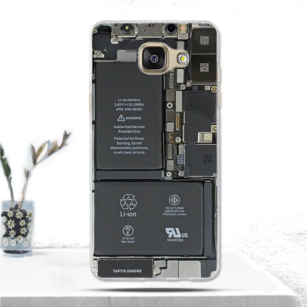 Бампер для samsung Galaxy A5 2016 Чехол Мягкий ТПУ силиконовый чехол A510 |