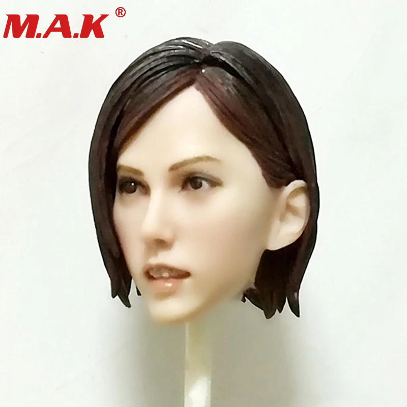 

1/6 scale Mai Shiranui game figure beautiful head sculpt carving model fit 12" female girl PH body pale color action figure doll