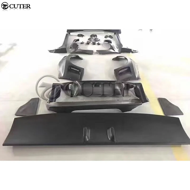 86 BRZ FRP Передний Задний бампер боковые юбки задний spolier для Toyota GT 86 Subaru BRZ широкий автомобиль ракета Банни комплект кузова 13-17