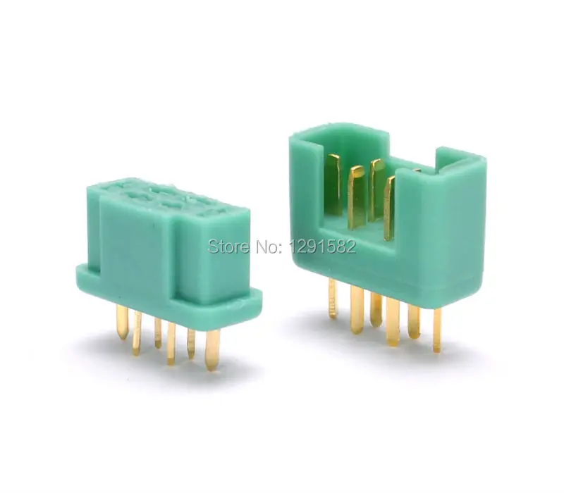 Высококачественный MPX разъем 24K позолоченный 6 контактный 40Amp Радиоуправляемый