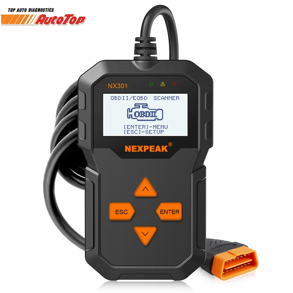 Nexpeak OBD2 Авто Автомобильная сканер автомобиля диагностический инструмент