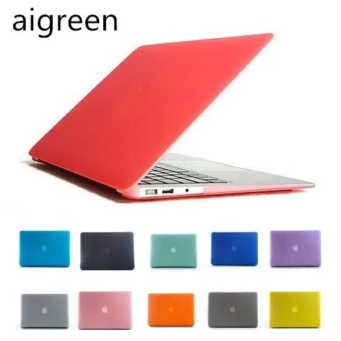 Матовый чехол для Macbook ноутбука 12 дюймов Air 11 13 Pro 15 3 дюйма 4 опт бесплатная