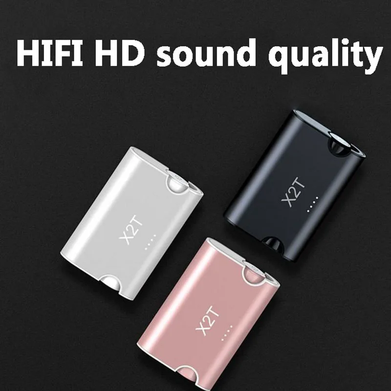 Yulubu Водонепроницаемый Bluetooth 4 2 наушники X2T вкладыши TWS с беспроводной зарядным
