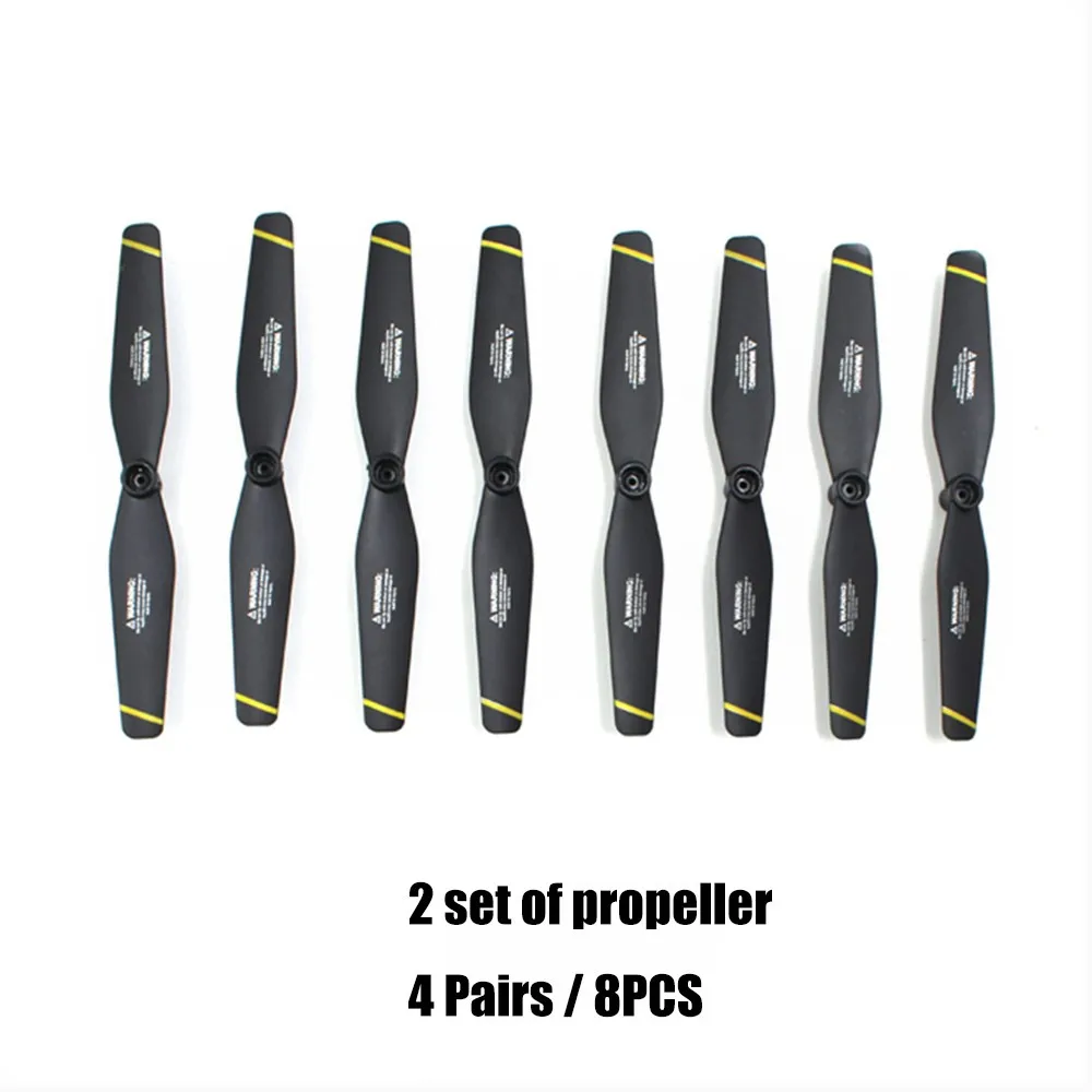Универсальный 1/2/4 комплекта 2/4/8 пар Высокое качество Прочный летательный аппарат пропеллер лопасти вентилятора для SG700/XS809/DM107S складного квадрокоптера
