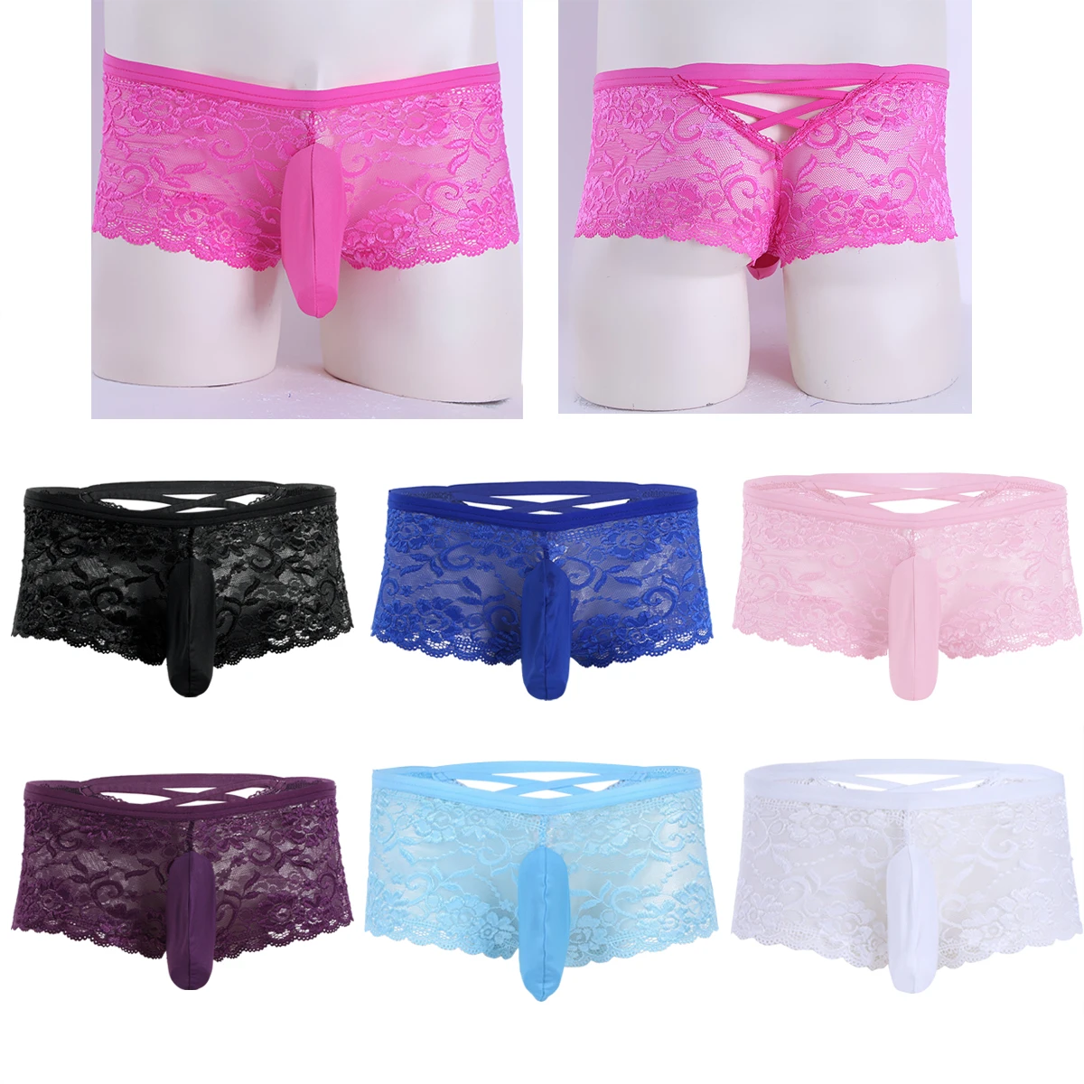 Нижнее белье мужское сексуальное кружевное | Мужская одежда