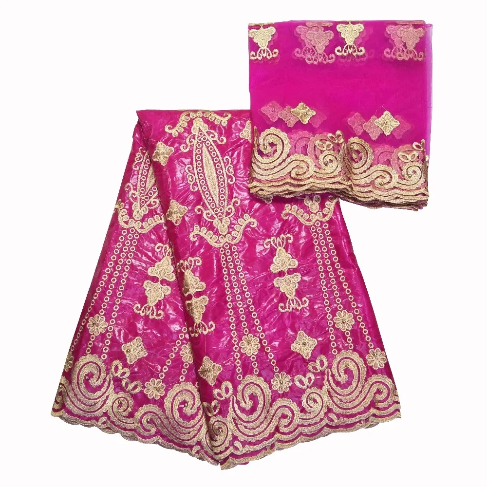 2019 синий розовый Африканский diy ткань высокого качества вышивка африканская