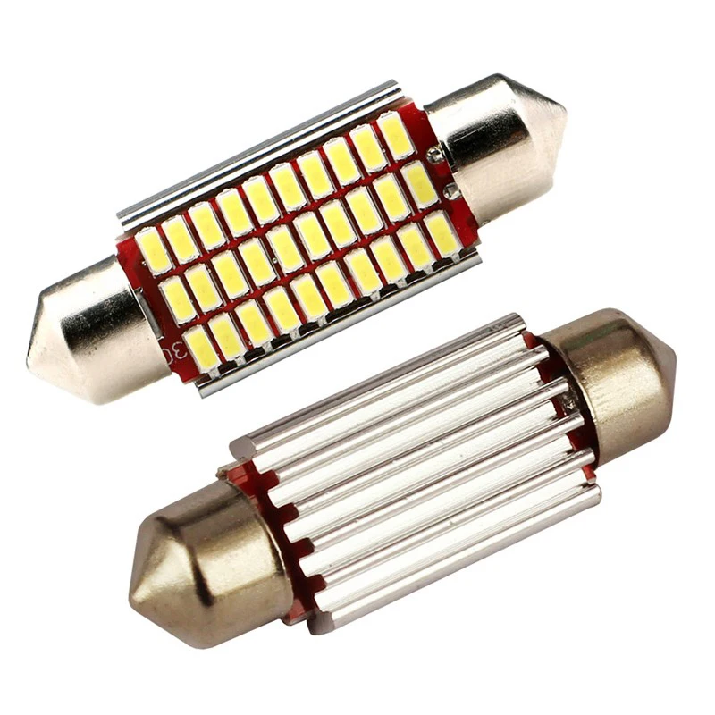 4PCS C5W Led 3014 Canbus Interior Lights 31mm 36mm 39mm 41mm Festoon Dome Lamps Reading Light DC12V | Автомобили и мотоциклы