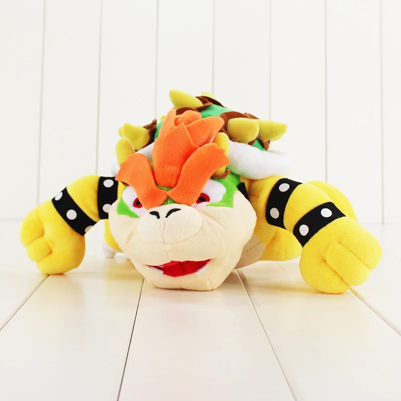 14-40 см Koopa плюшевые игрушки из мультфильмов Боузер кукла маленький Бадди Super Mario Bros Луиджи Йоши Венди Ларри булочка Pom Охотники за привидениями